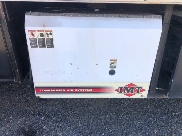Compressed air system box for 2000 Chevy 6500 used lube truck sitting in the Precision yard