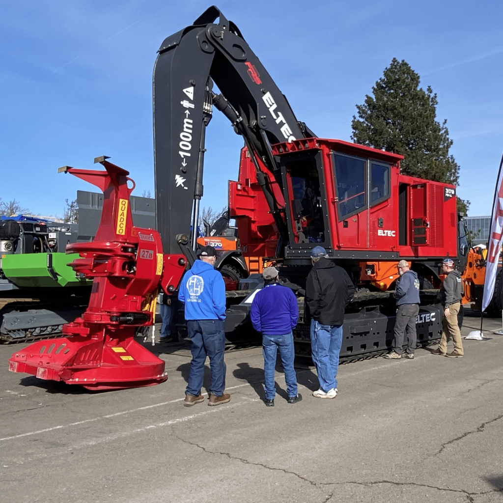 Precision Machinery Eltec FB317B booth at OLC 2024