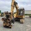 John Deere 490E Excavator with processor head