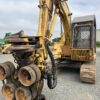 John Deere 490E Excavator with processor head