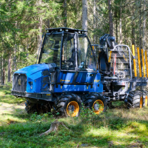 Rottne F10E forwarder in the forest