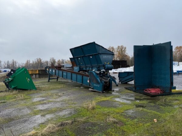 Amadas soil and mulch bagger for sale at Precision Machinery in Eugene, OR