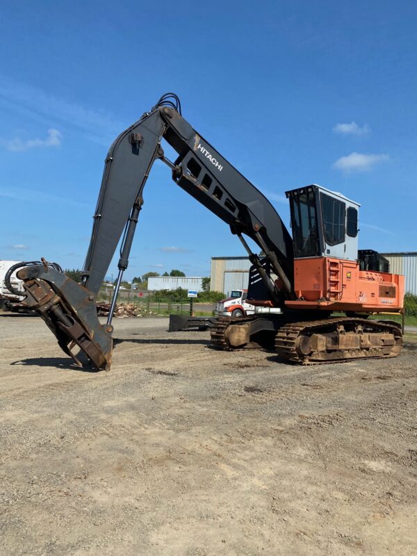 Used Hitachi Zaxis 350LL log loader for sale in Eugene, OR