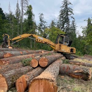 Used John Deere 200LC log loader for sale in Eugene, OR